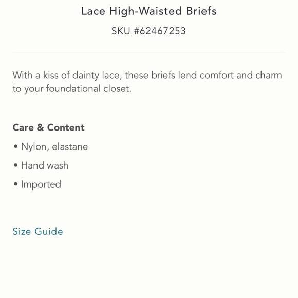 NWT Anthropologie Lacy sugared PEACH bra and panties medium. - Picture 6 of 6